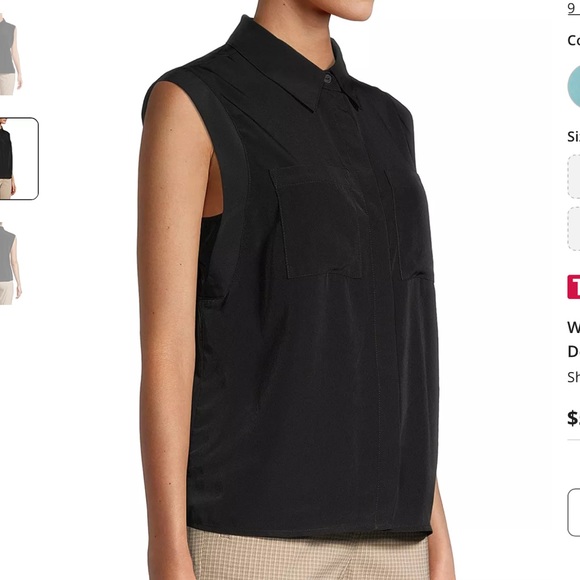 ⭐️ 5/$25 ⭐️ Worthington Sleeveless Blouse - Picture 7 of 7